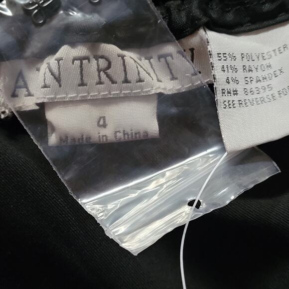 Ann Trinity Black Maxi Skirt Size 4 New with Tags - Picture 4 of 4